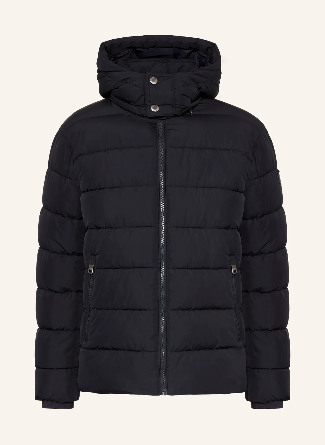 JOOP! JEANS Steppjacke JOSHAS mit abnehmbarer Kapuze
