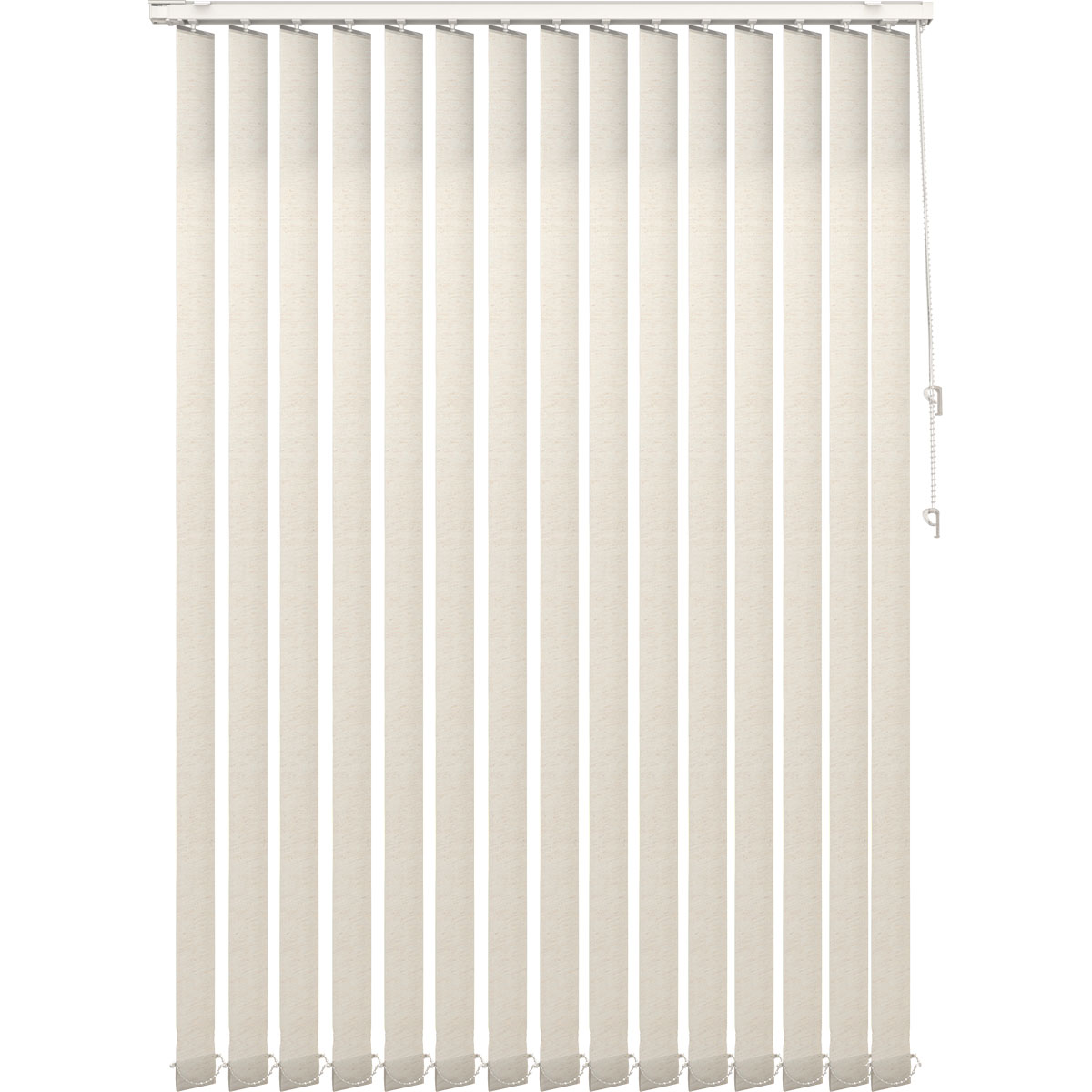 Estore Vertical Stockholm Efeito Vintage Bege 100x260cm