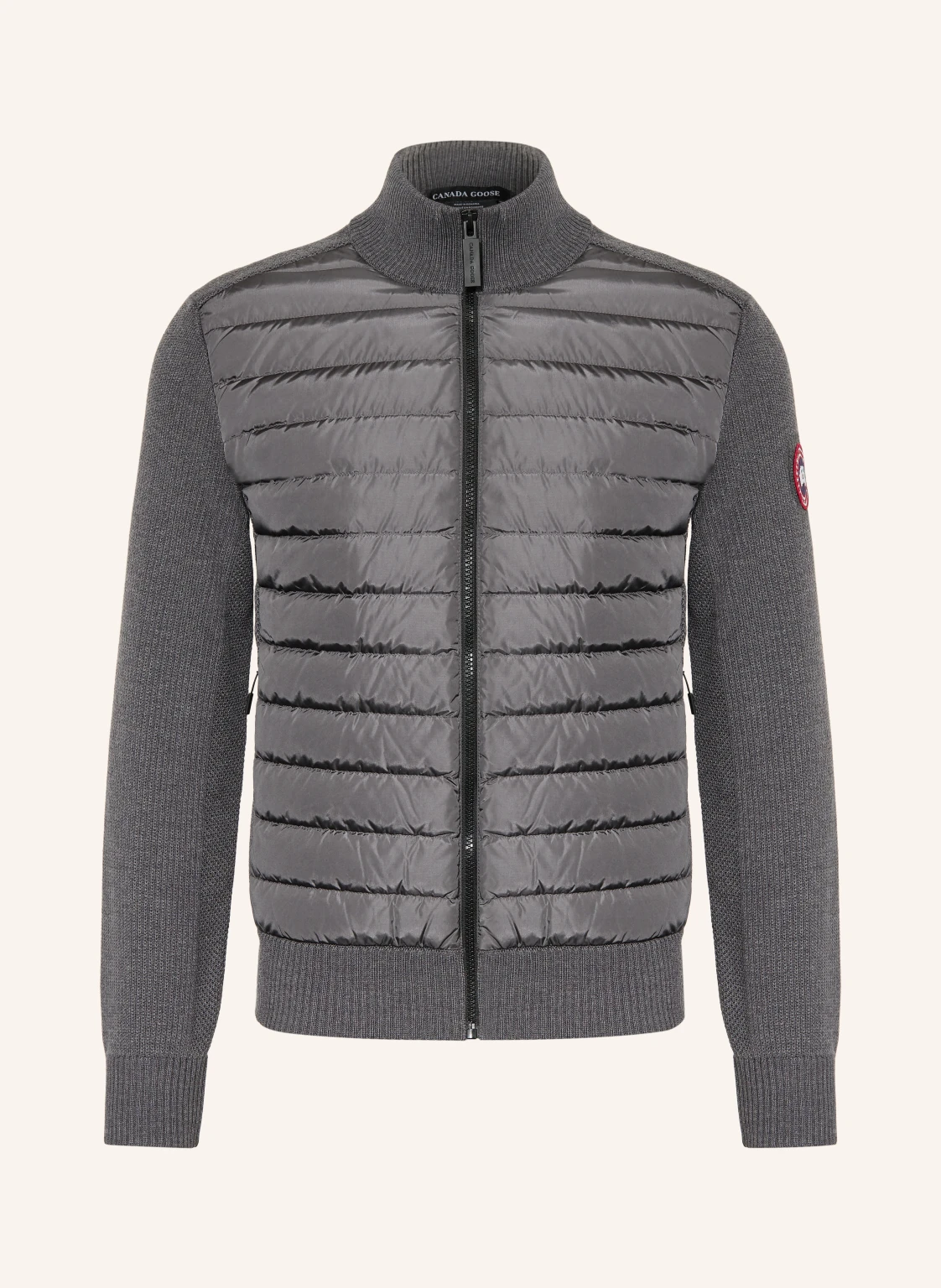 CANADA GOOSE Strickjacke HYBRDIGE im Materialmix