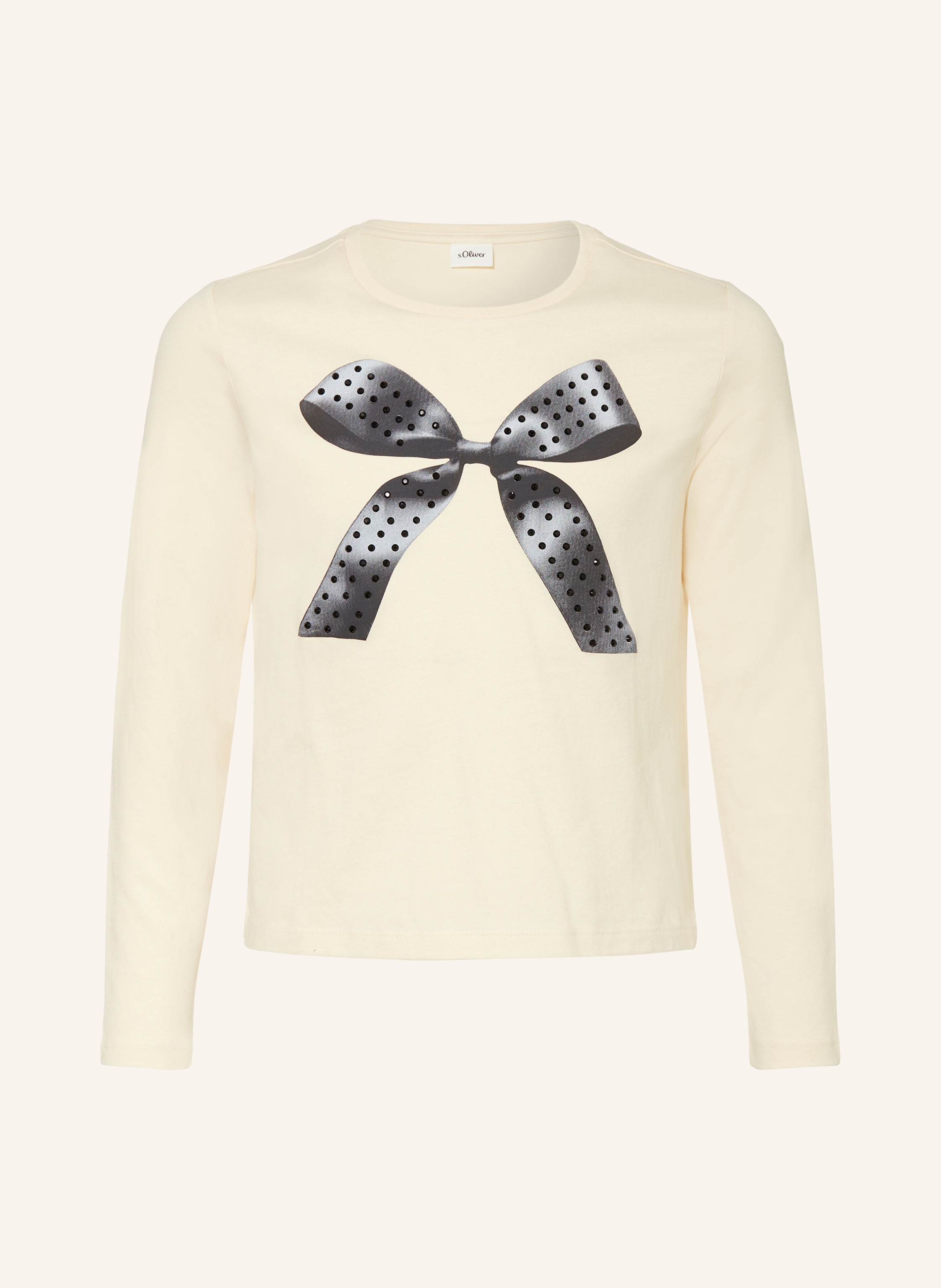 s.Oliver RED Longsleeve mit Schmucksteinen