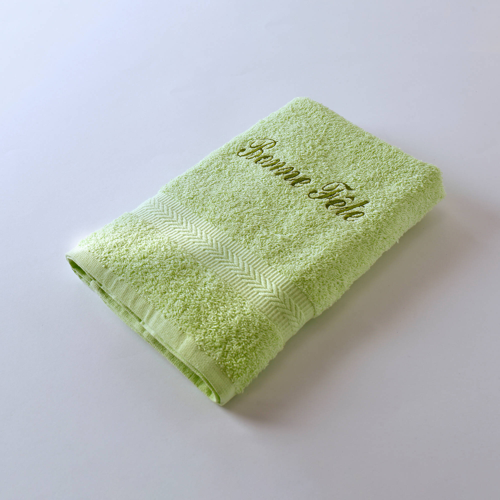 Collection serviettes de bain personnalisables confort moelleux