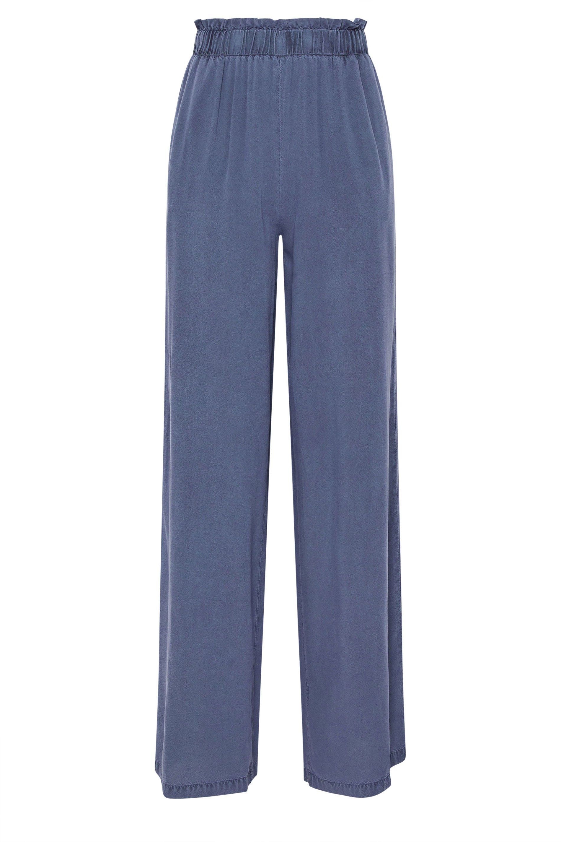 Long Tall Sally Tall Acid Wash Wide Leg Trousers