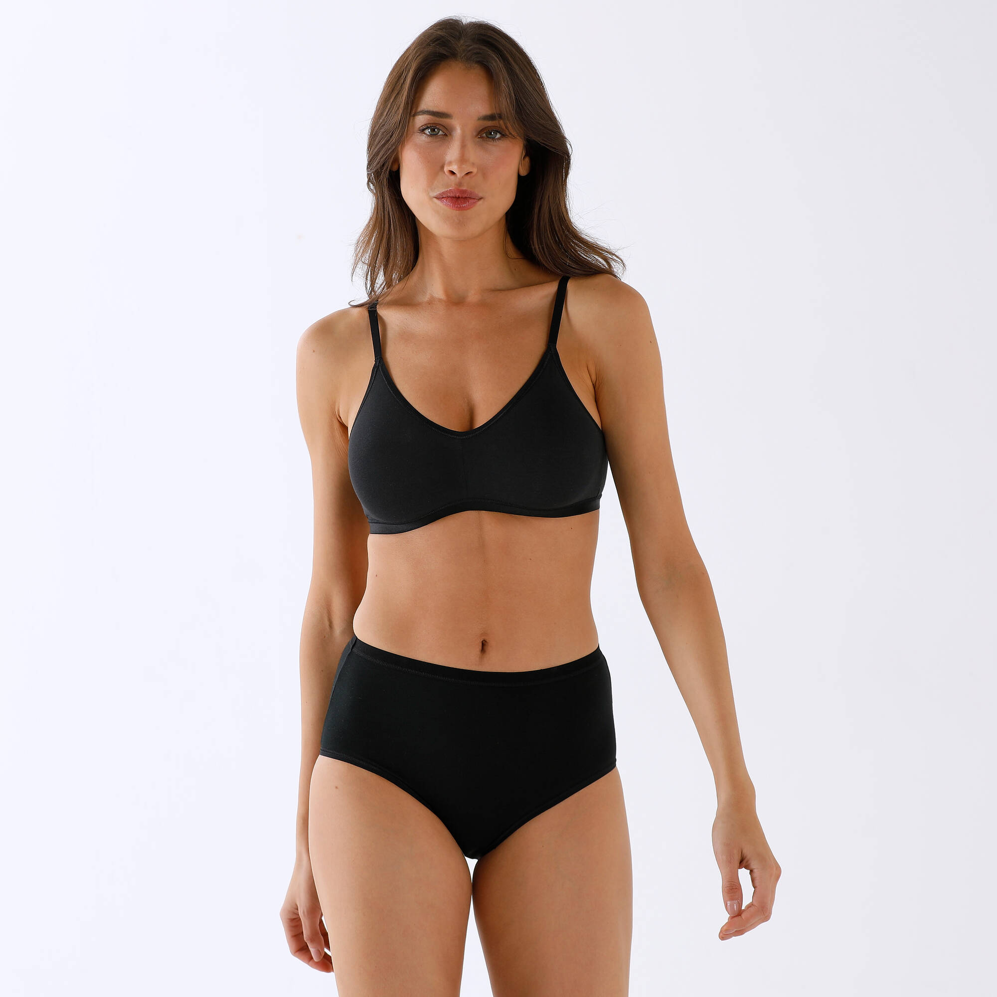 Soutien-gorge &laquo;&nbsp;Go Daily&nbsp; Coton&raquo; coton stretch - sans armatures