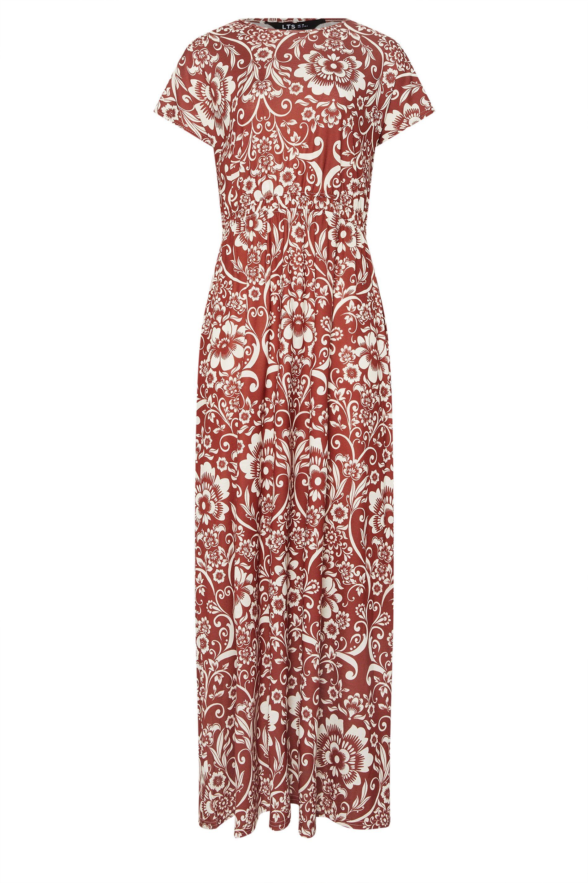 Long Tall Sally Tall Paisley Shirred Waist Maxi Dress