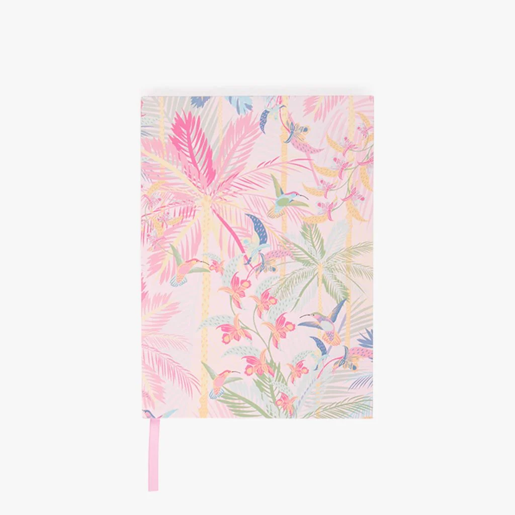 Caderno Capa Dura Pontilhado Folhagem A5 SUMMER SHADES