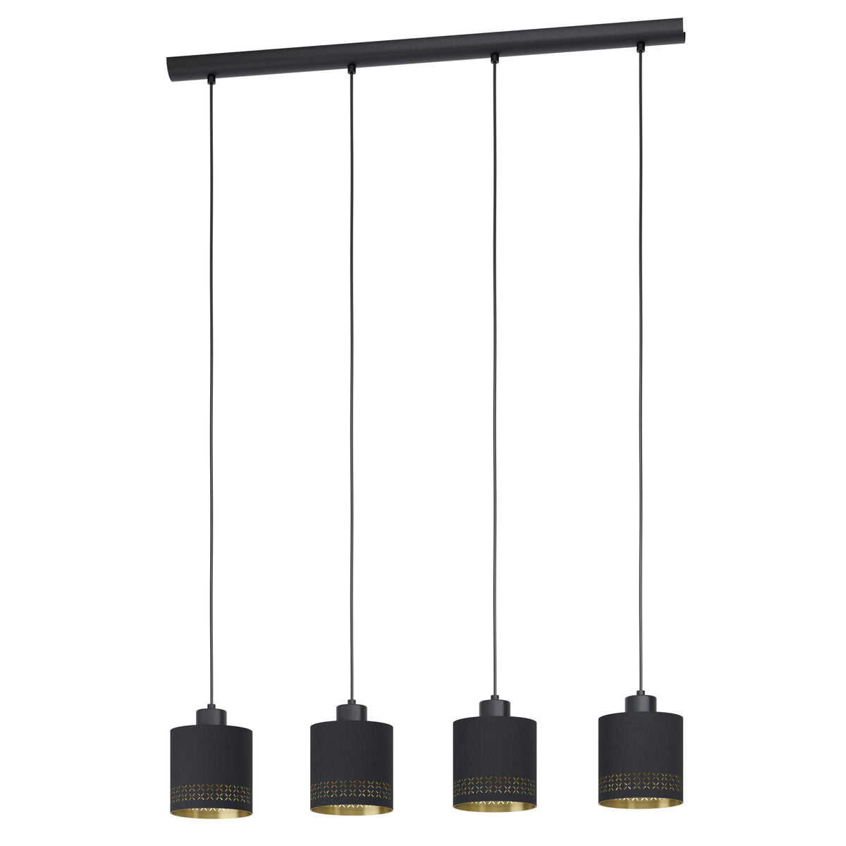 EGLO hanglamp Esteperra - e27 - 94 cm - zwart