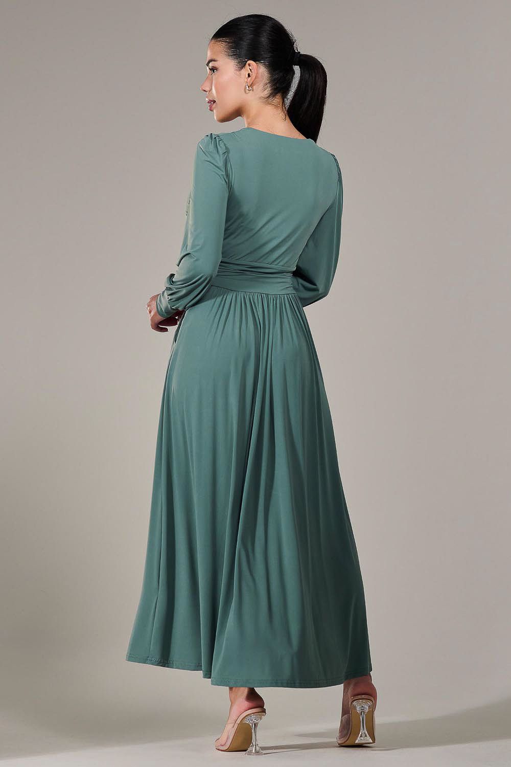 Jolie Moi Petite Long Sleeve Soft Silky Jersey Max