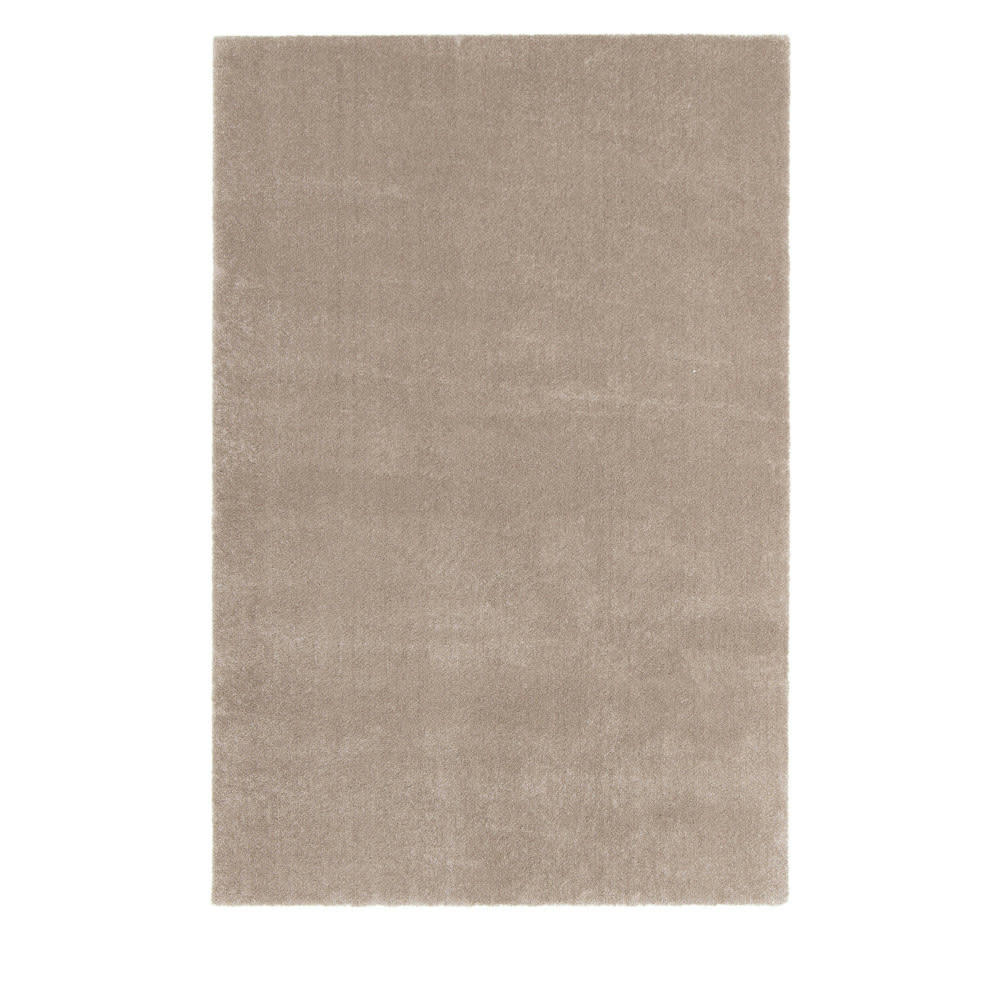 DOUGLAS IV - Tapis lavable en machine taupe 160x230 cm