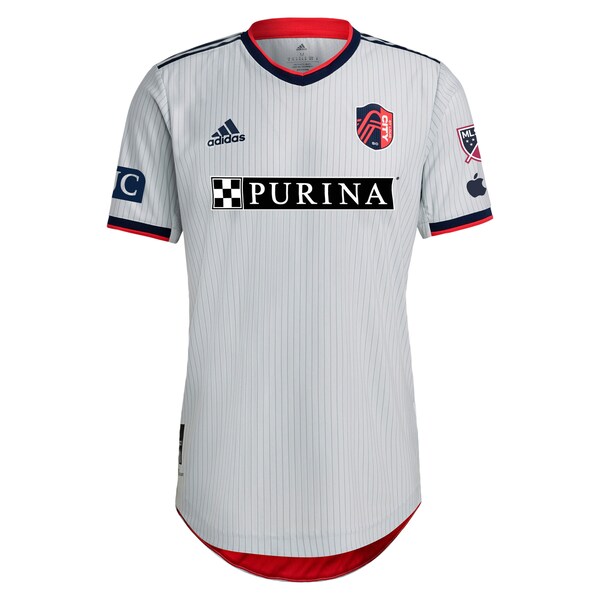 St. Louis City SC adidas 2024 The Spirit Kit Authentic Custom Jersey - Gray