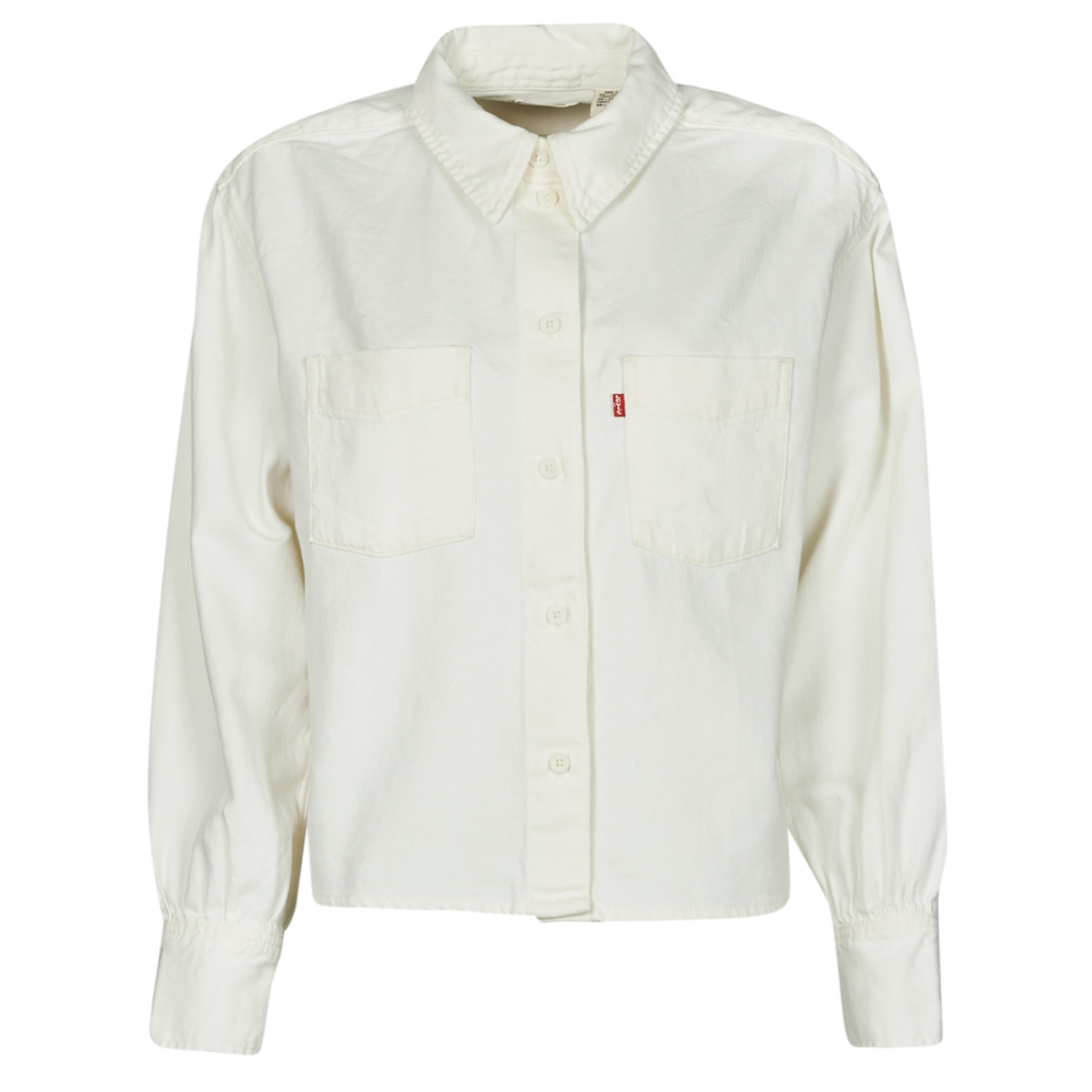Levi's - ZOEY PLEAT UTILITY SHIRT - White
