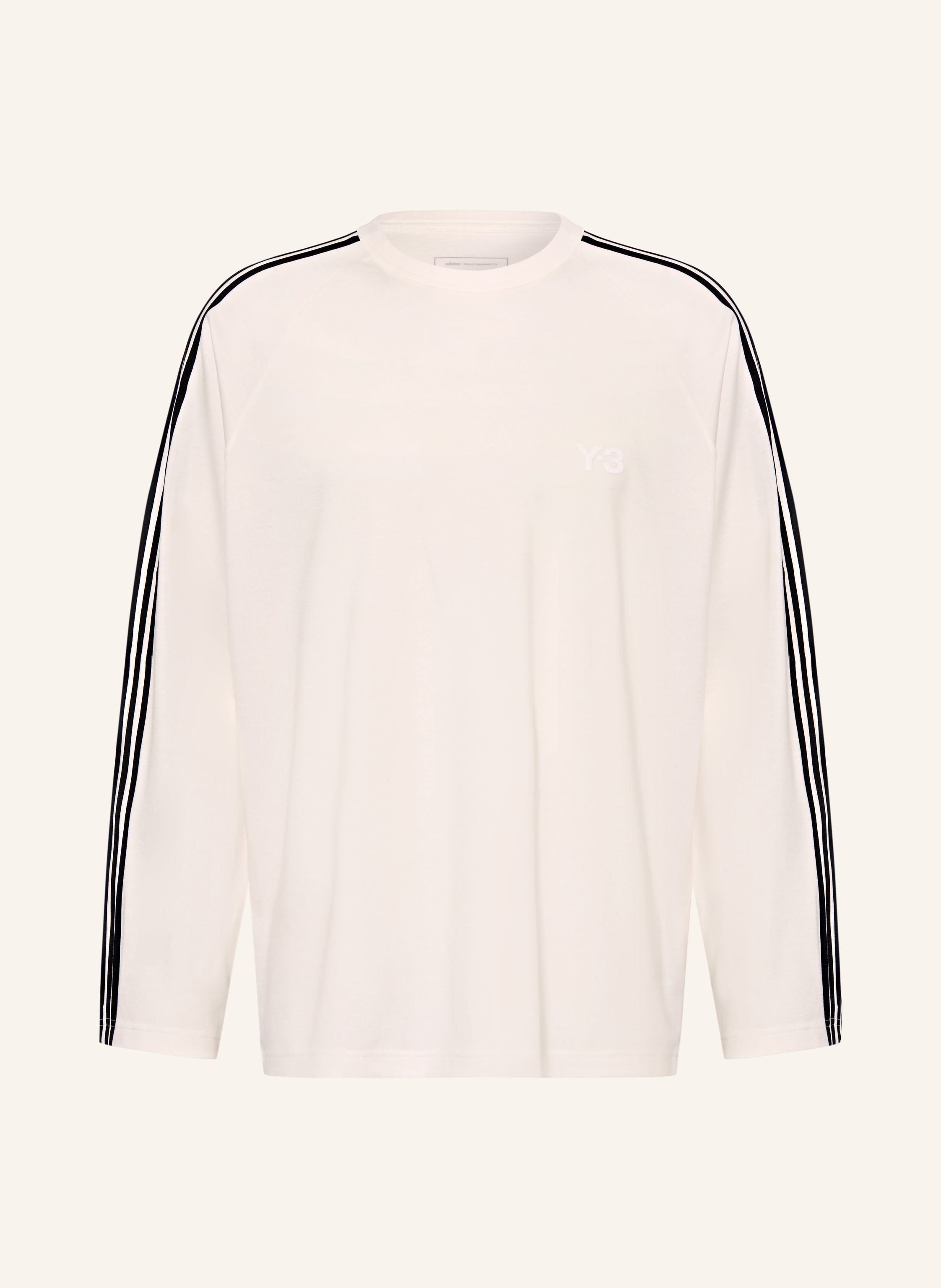 Y-3 Longsleeve mit Galonstreifen