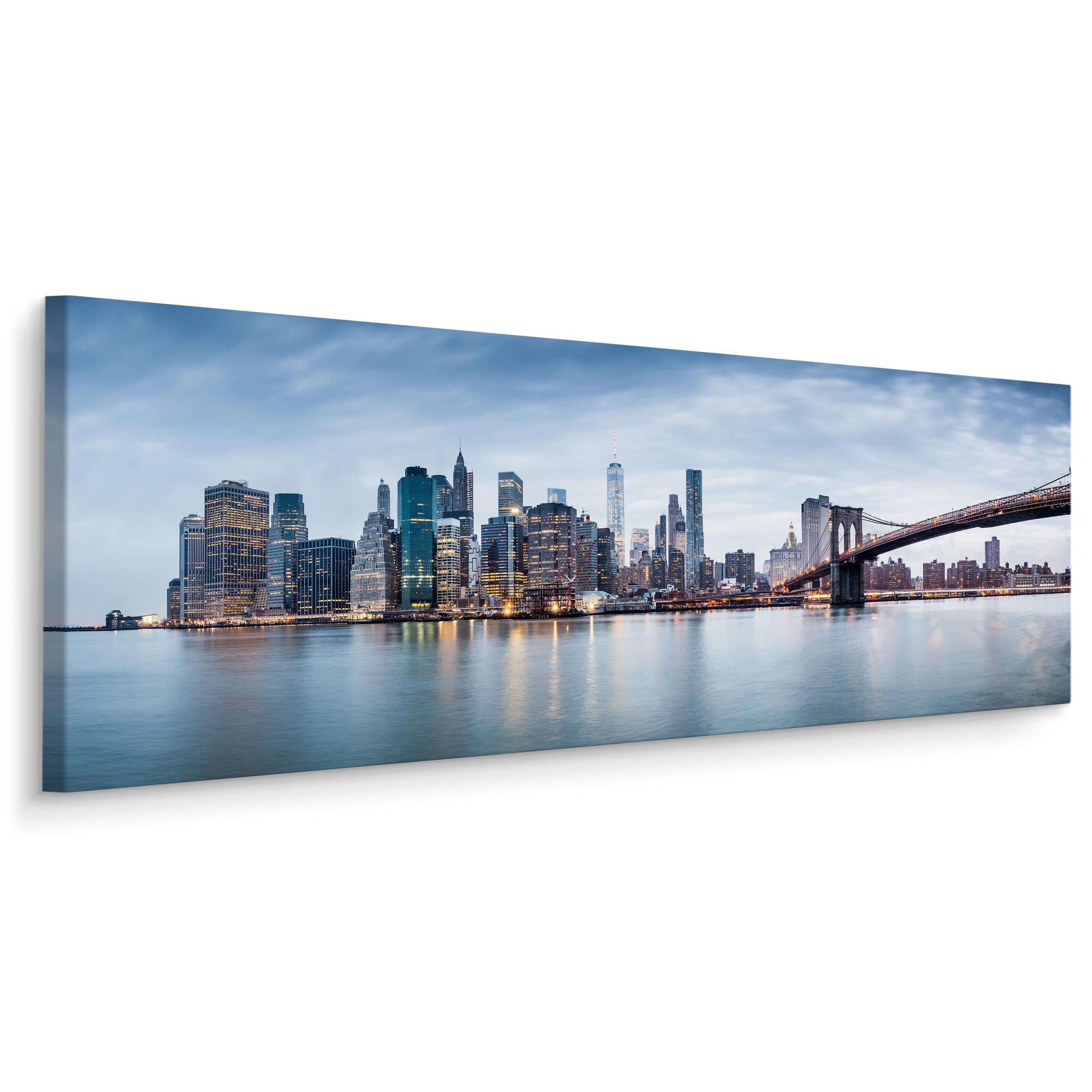 Obraz Panoramiczny Panorama Nowego Jorku 145x45cm