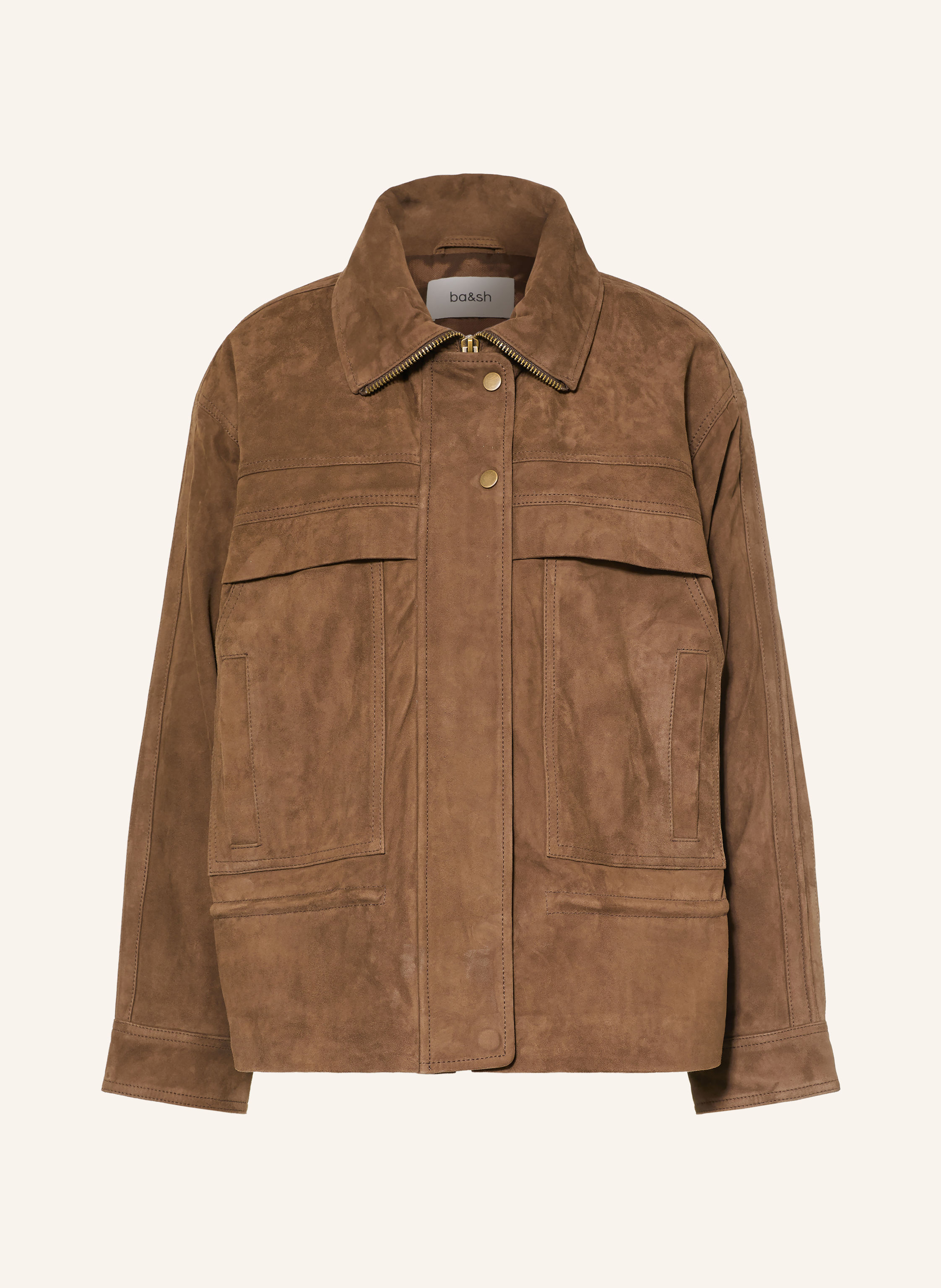 ba&sh Lederjacke KASSIA