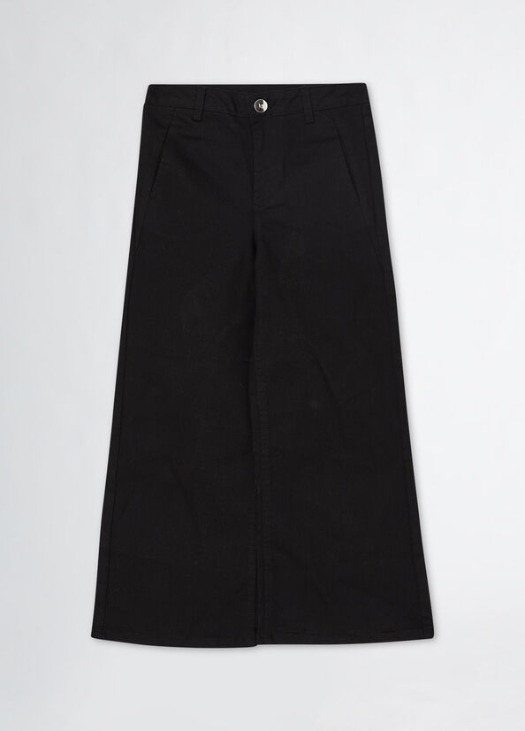 Pantaloni in cotone stretch