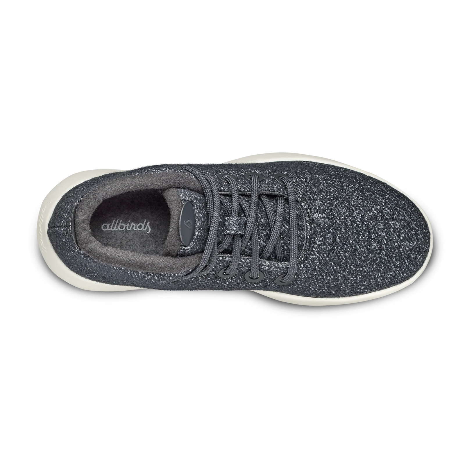 Women's Wool Runner-up Mizzle - Dark Grey (Natural White Sole)