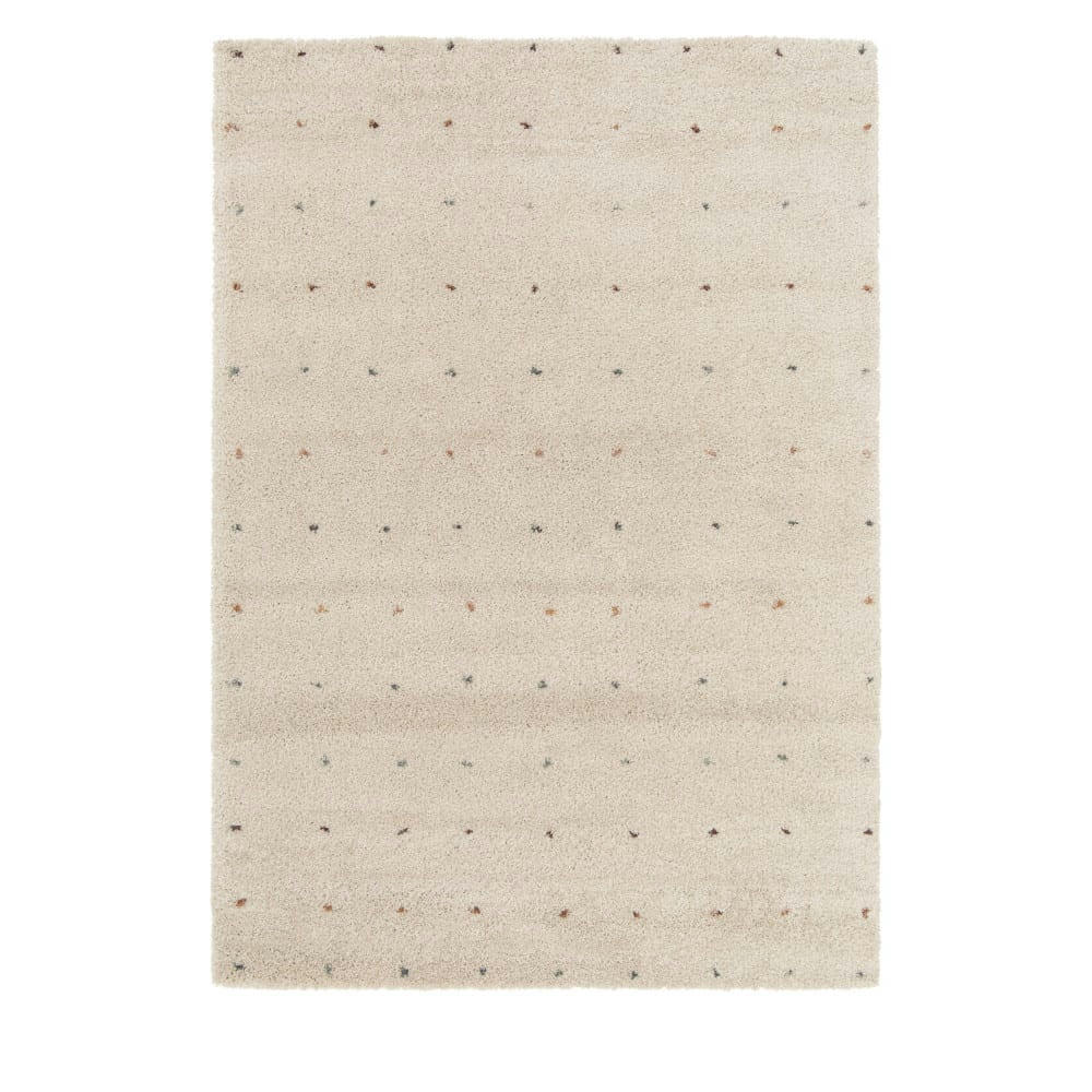 KLOÉ - Tapis contemporain ecru 120x170 cm