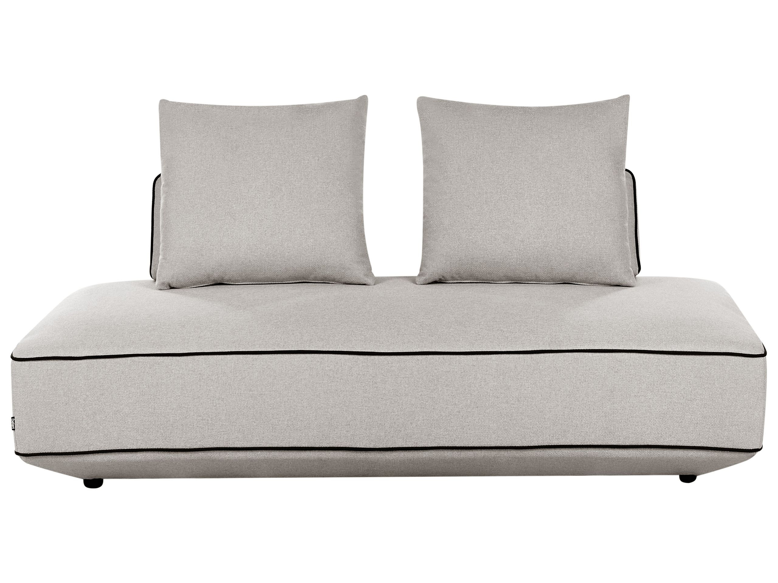 Sofa leżanka jasnoszara