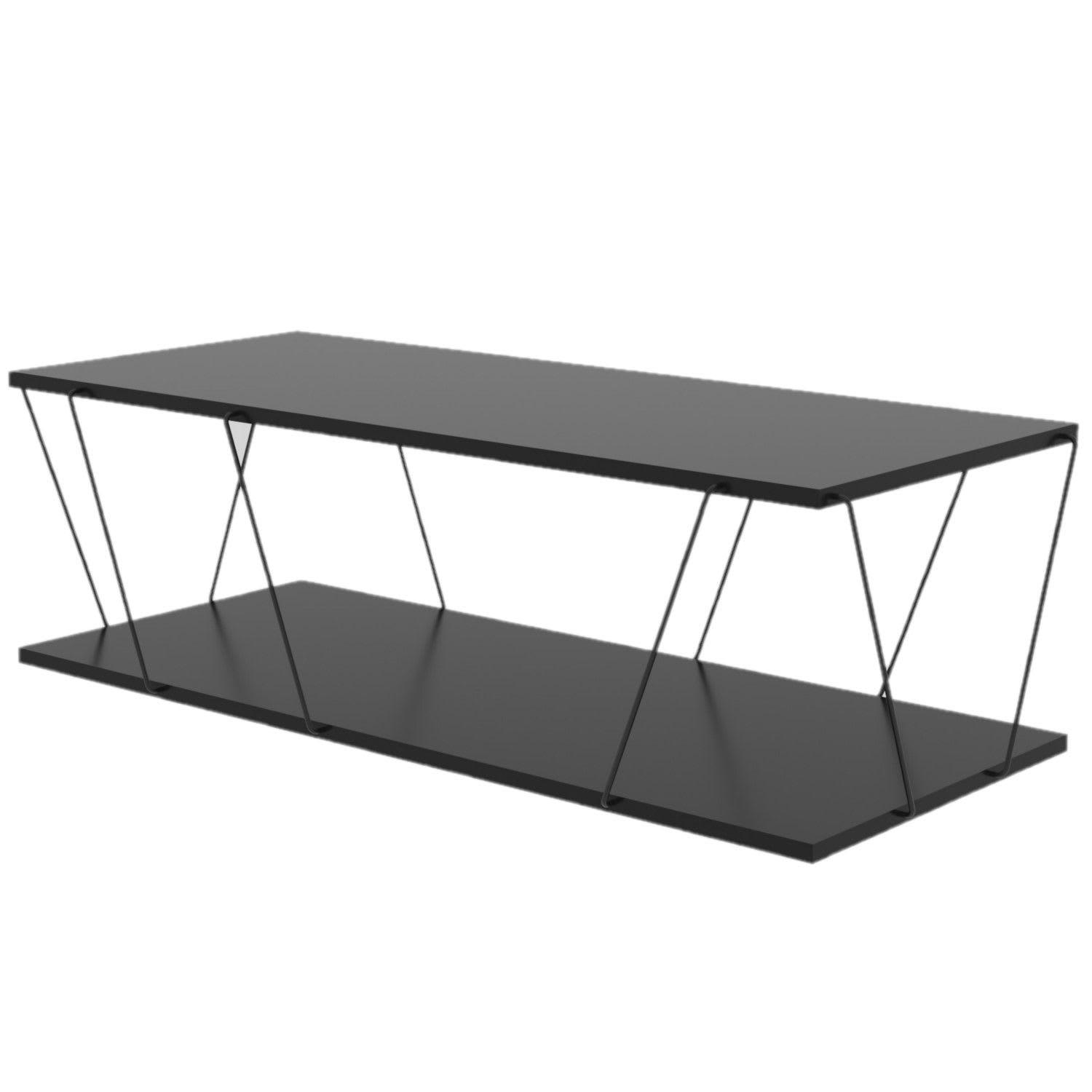 LABRANDA - Table basse gris anthracite