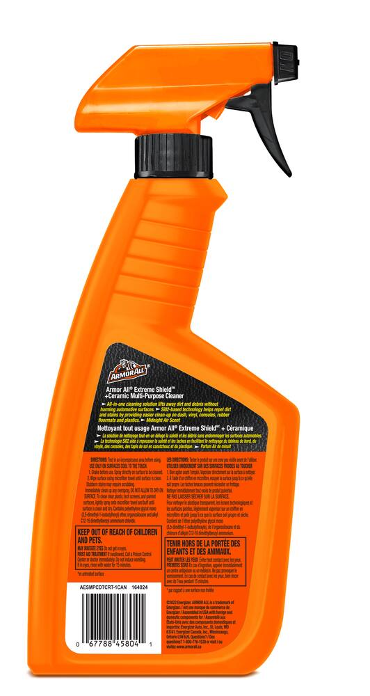 Armor All Extreme Shield™ + Ceramic  Auto Surface Multi-Purpose Cleaner w/ Stain Repelling Technology, 473-mL