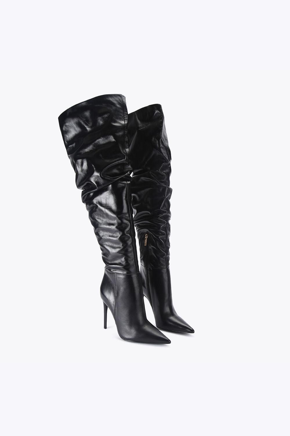 Carvela Eterno Slouch Otk' Leather Boots