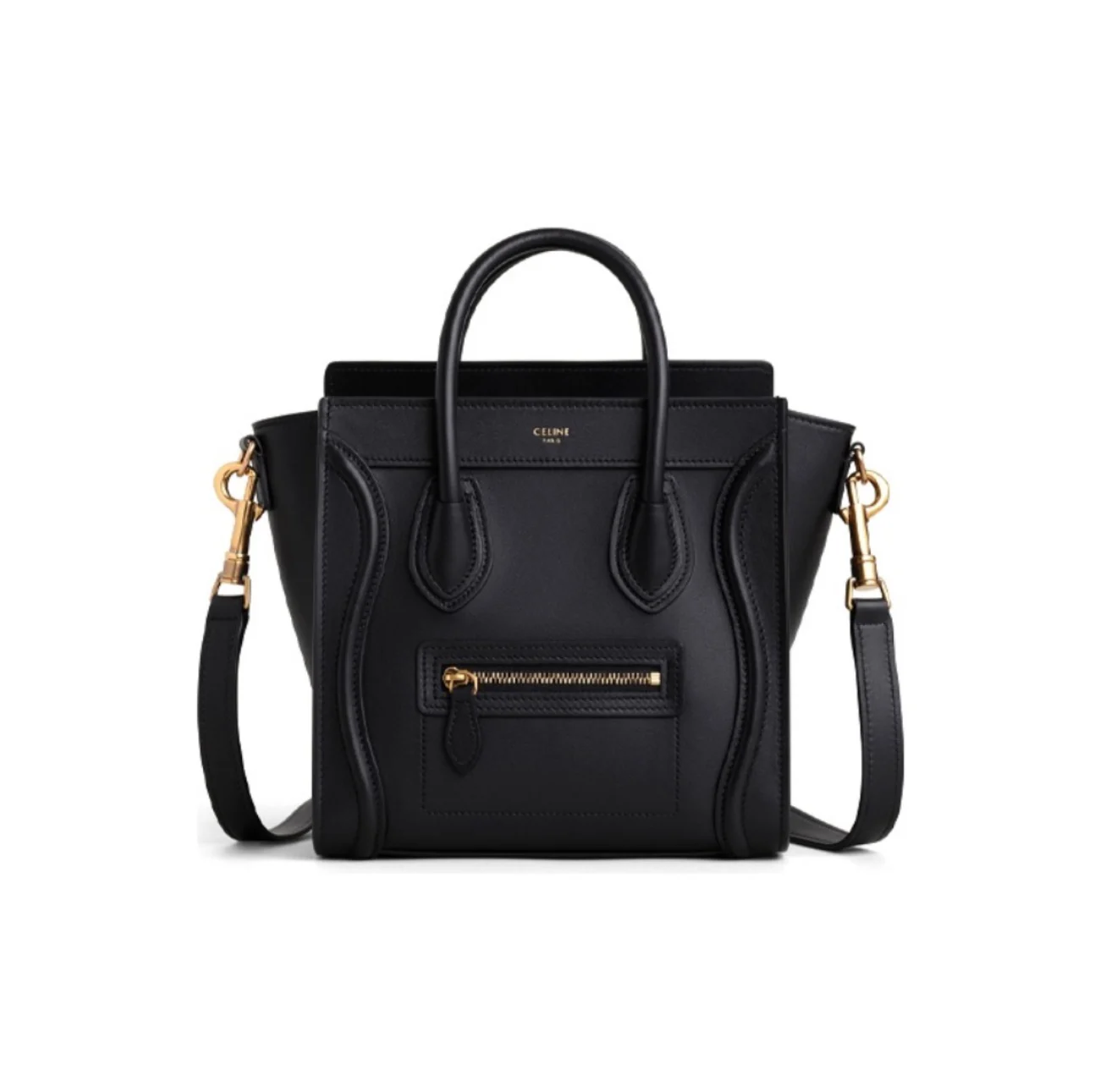 Celine Luggage Smiley leather handbag crossbody bag