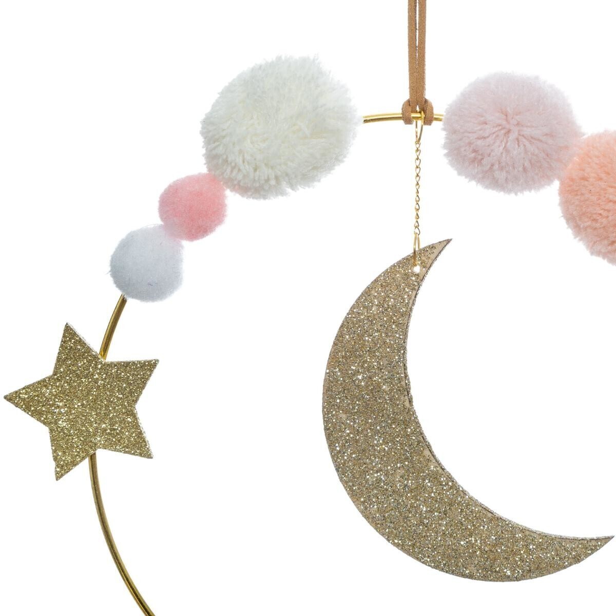 Kids wall decoration "Moon" 14x21 cm