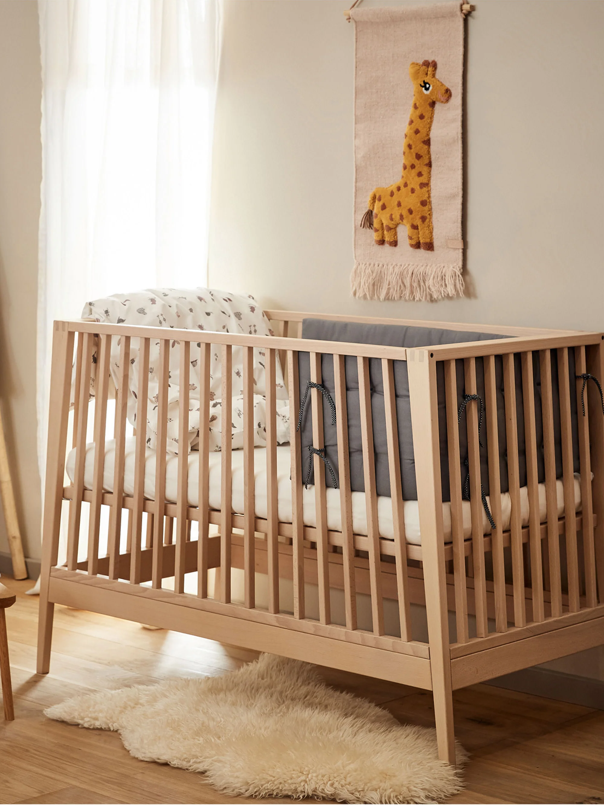 Matratzenschoner Leander Linea & Luna für Babybett