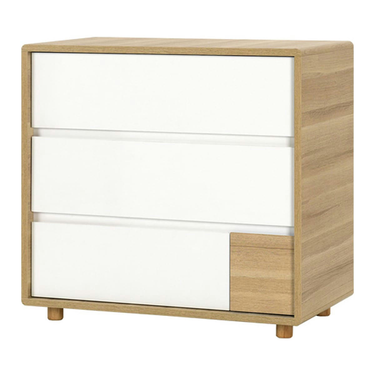 EVOLVE - Commode à langer naturel