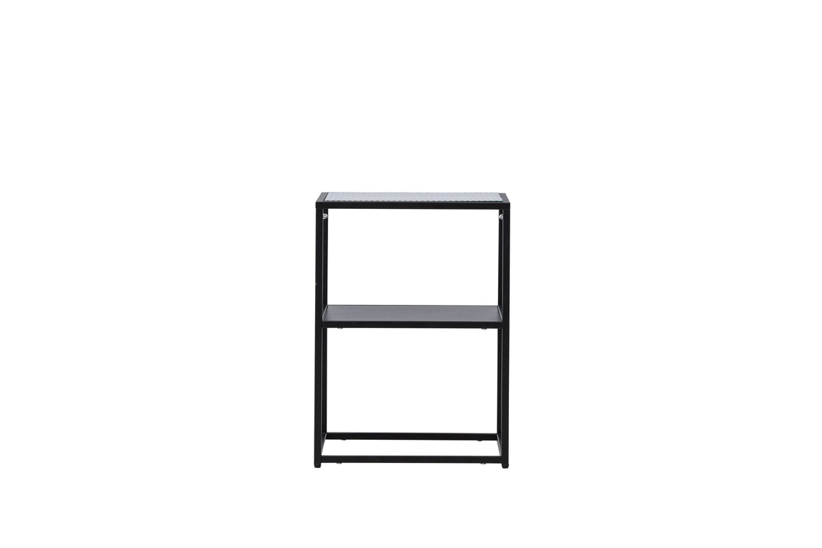 Rebellenclub Bijzettafel Ahanu - 40 x 40 cm - Zwart