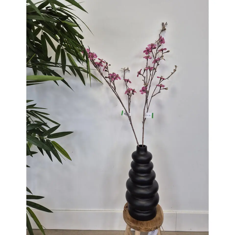 Emerald Kunstbloem bloesem Glamour - 96 cm - bordeaux rood