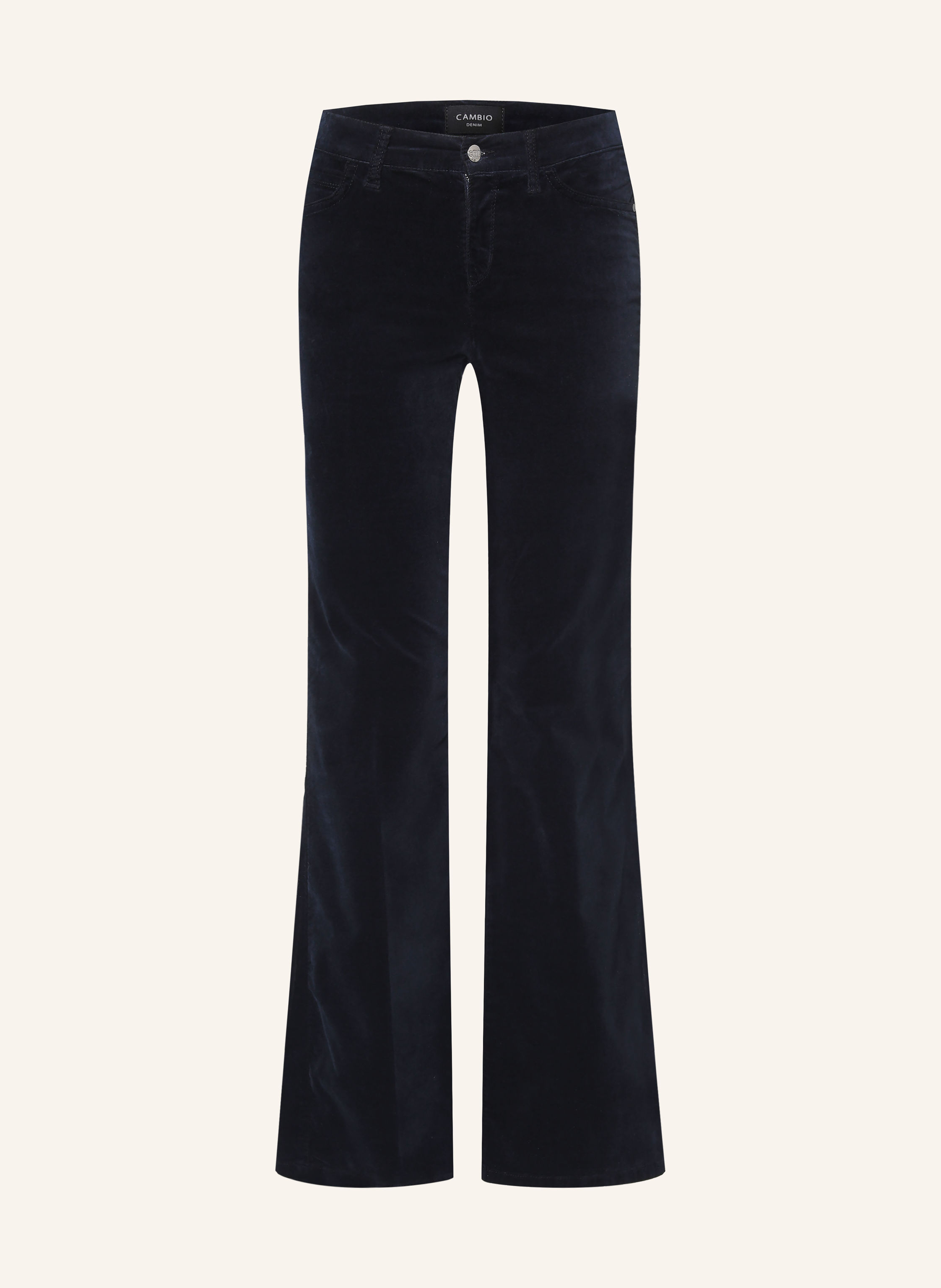 CAMBIO Bootcut-Hose PARIS aus Samt