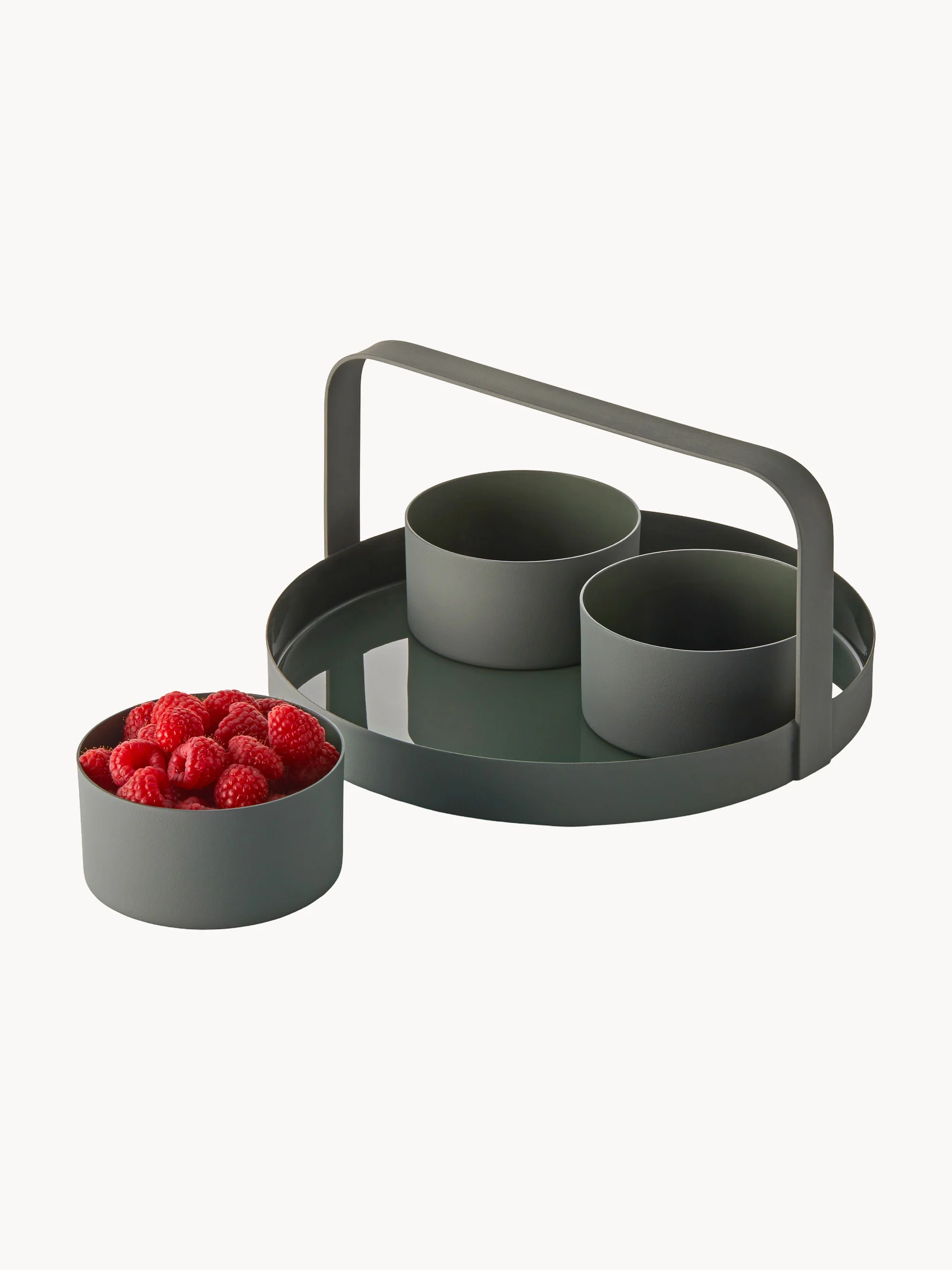 Dipschälchen Clara mit Serviertablett, 4er-Set