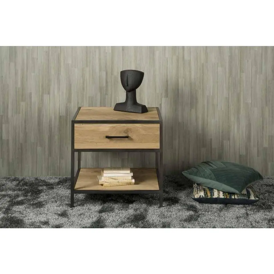 Tower Living - Luna bijzettafel - 60 cm - bruin