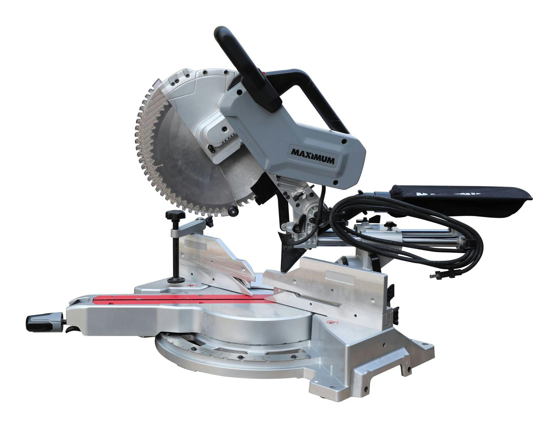 MAXIMUM 15 Amp Corded Dual-Bevel Sliding Mitre Saw, 12-in