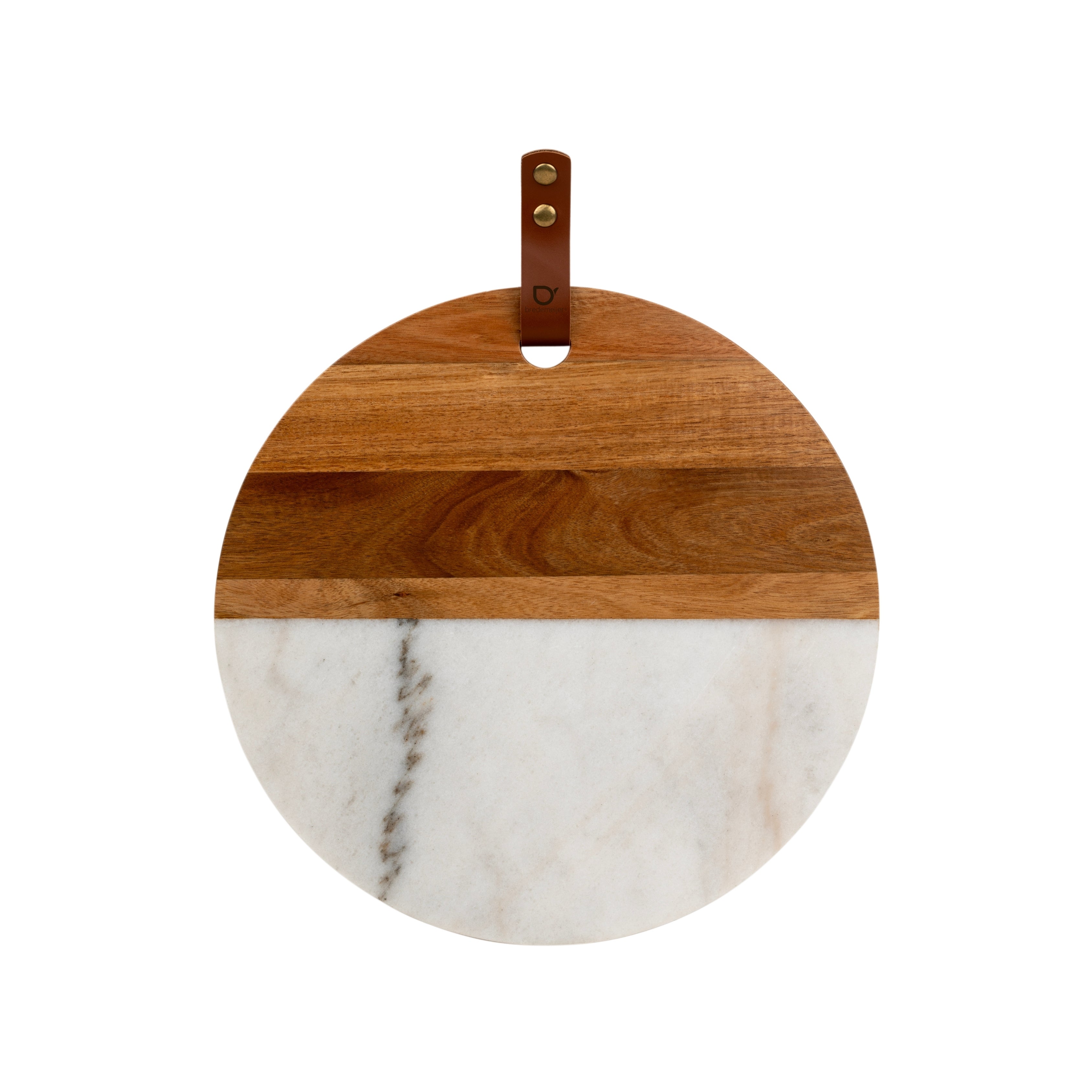 Bredemeijer - Serveerplank Thor marmer met hout