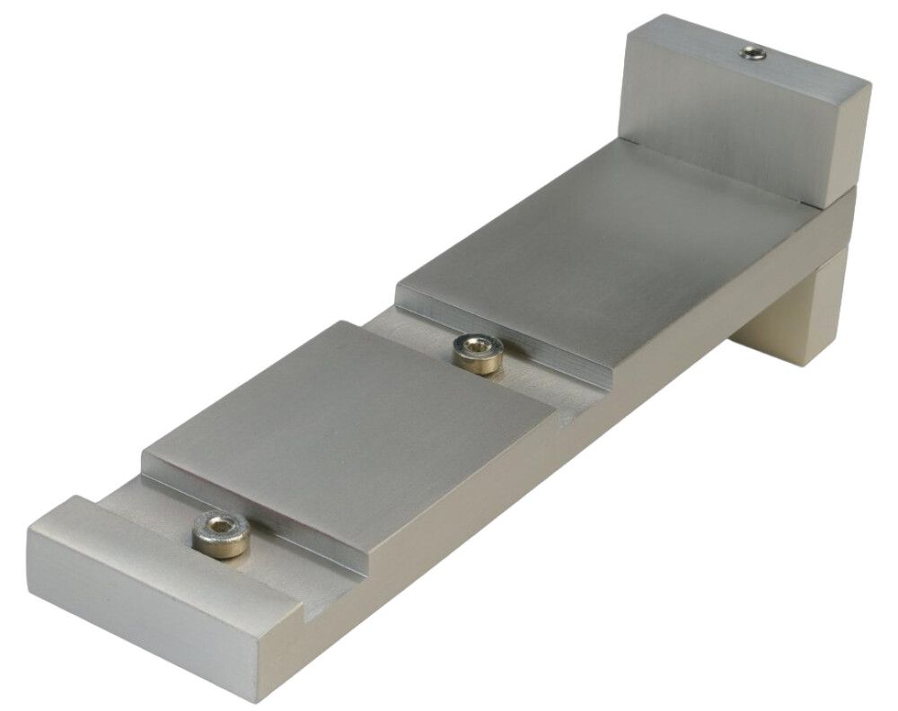 HOLDER LIEDECO GARDINSTANG 2 LFG. 16/8 CM STÅL MATT