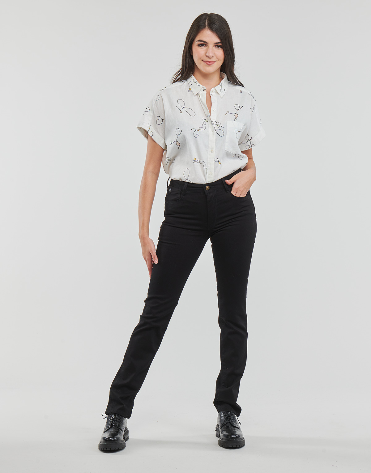 Le Temps des Cerises - PULP HIGH REGULAR - Stay /  black