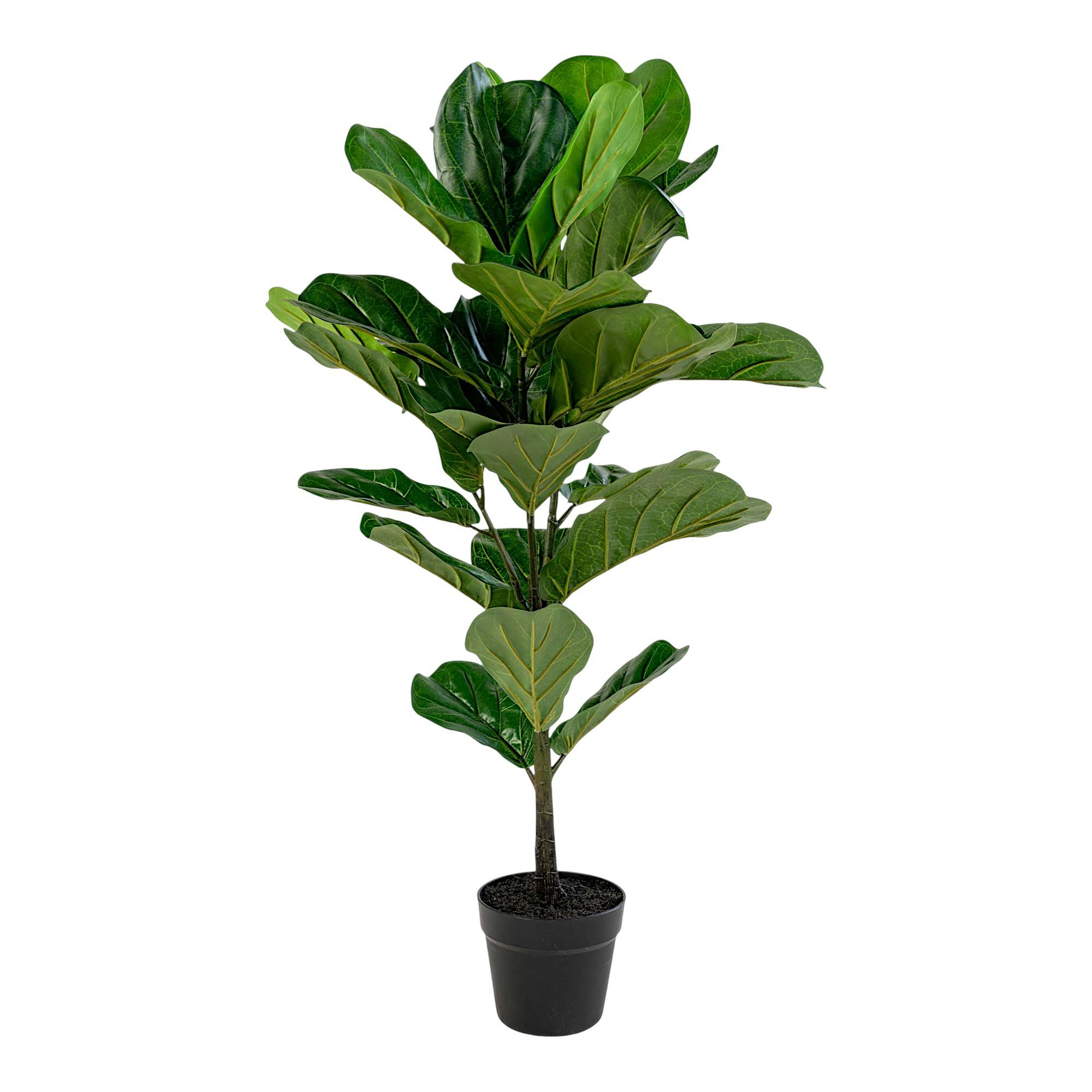 Ficus artificiel en pot H 100 cm