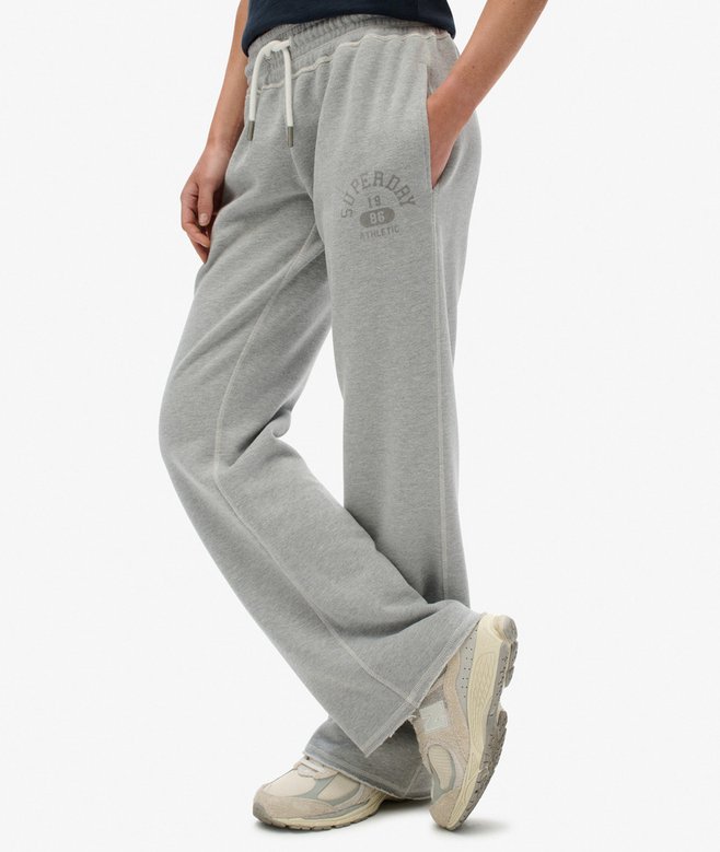 Athletic Print Flare Joggers