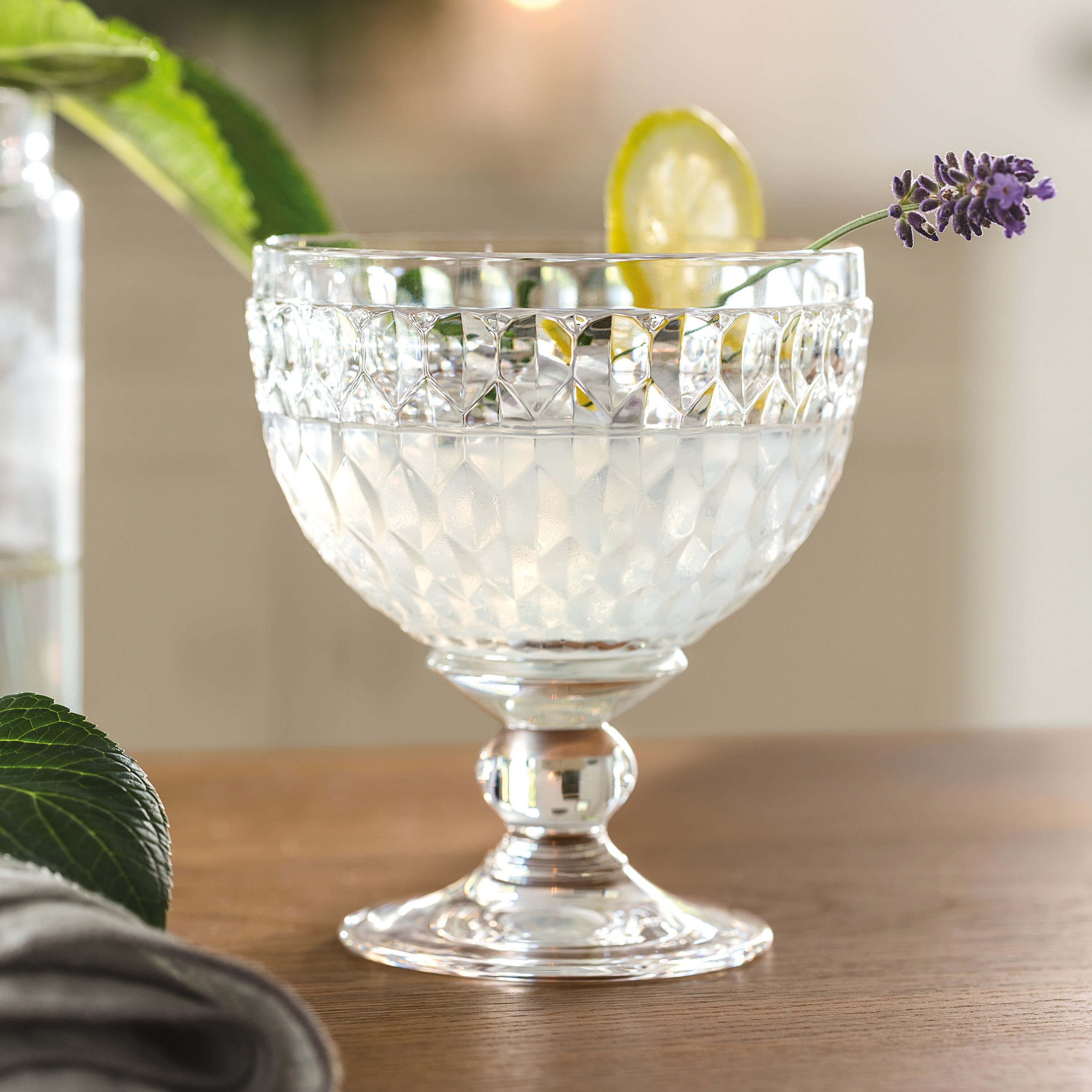 Boston Candy dish - Clear, 8.5 oz, crystal glass