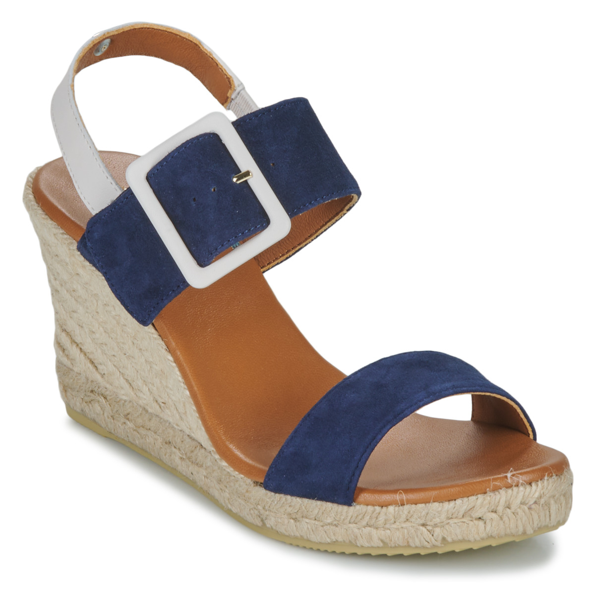 JB Martin - 1IRINA - Goat / Velvet / Marine / Chalk