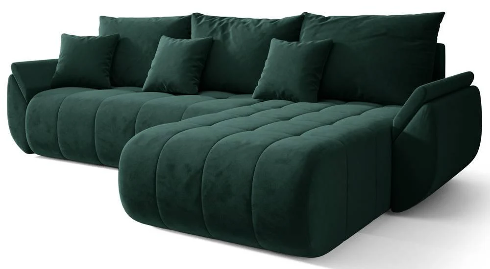 Hoekslaapbank Artesia rechts velvet