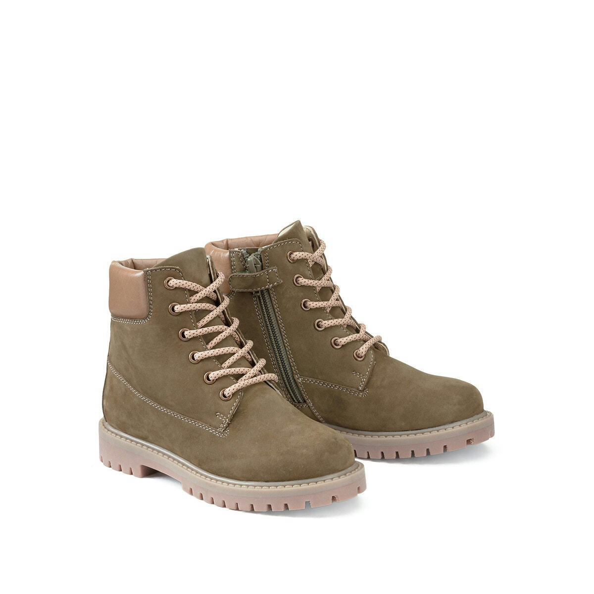 Bottines en cuir