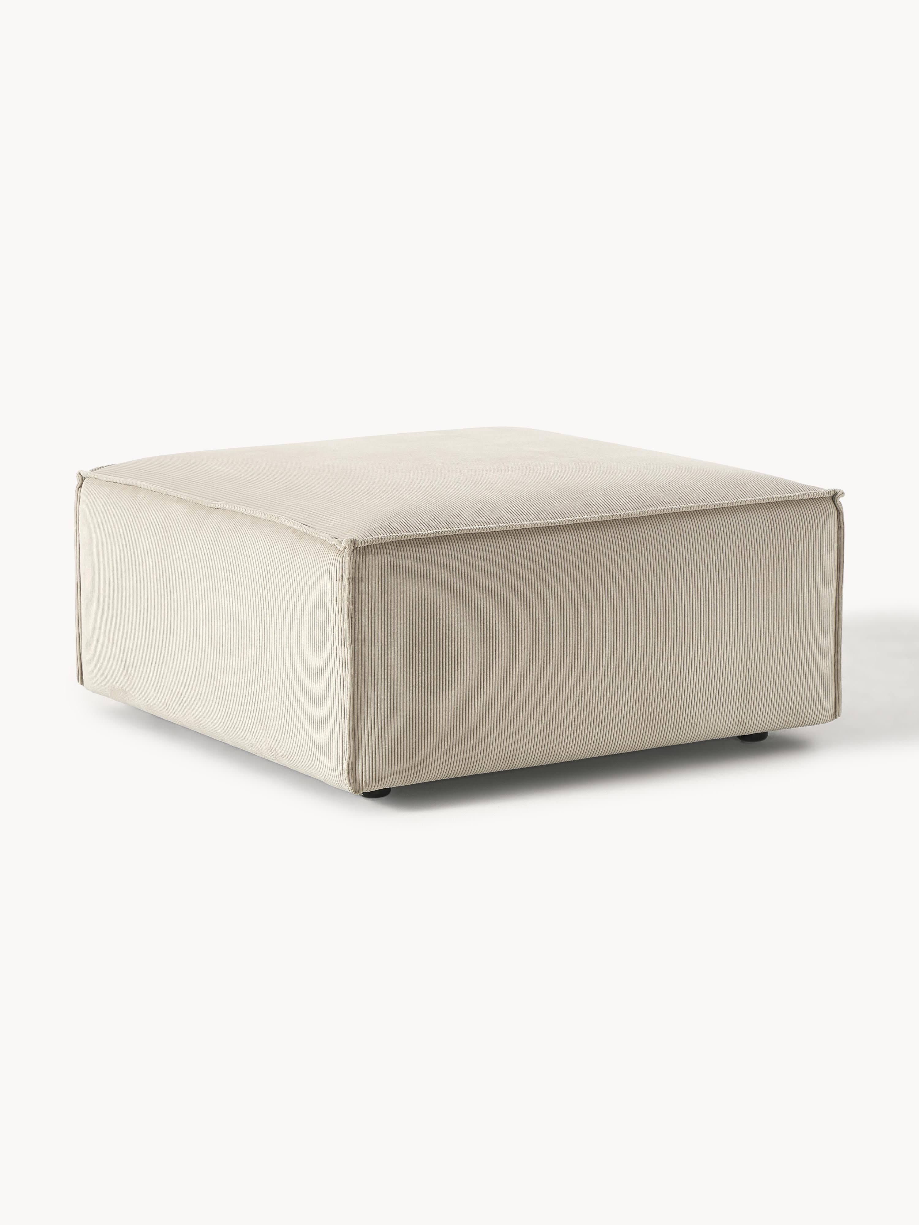 Sofa-Hocker Lennon aus Cord
