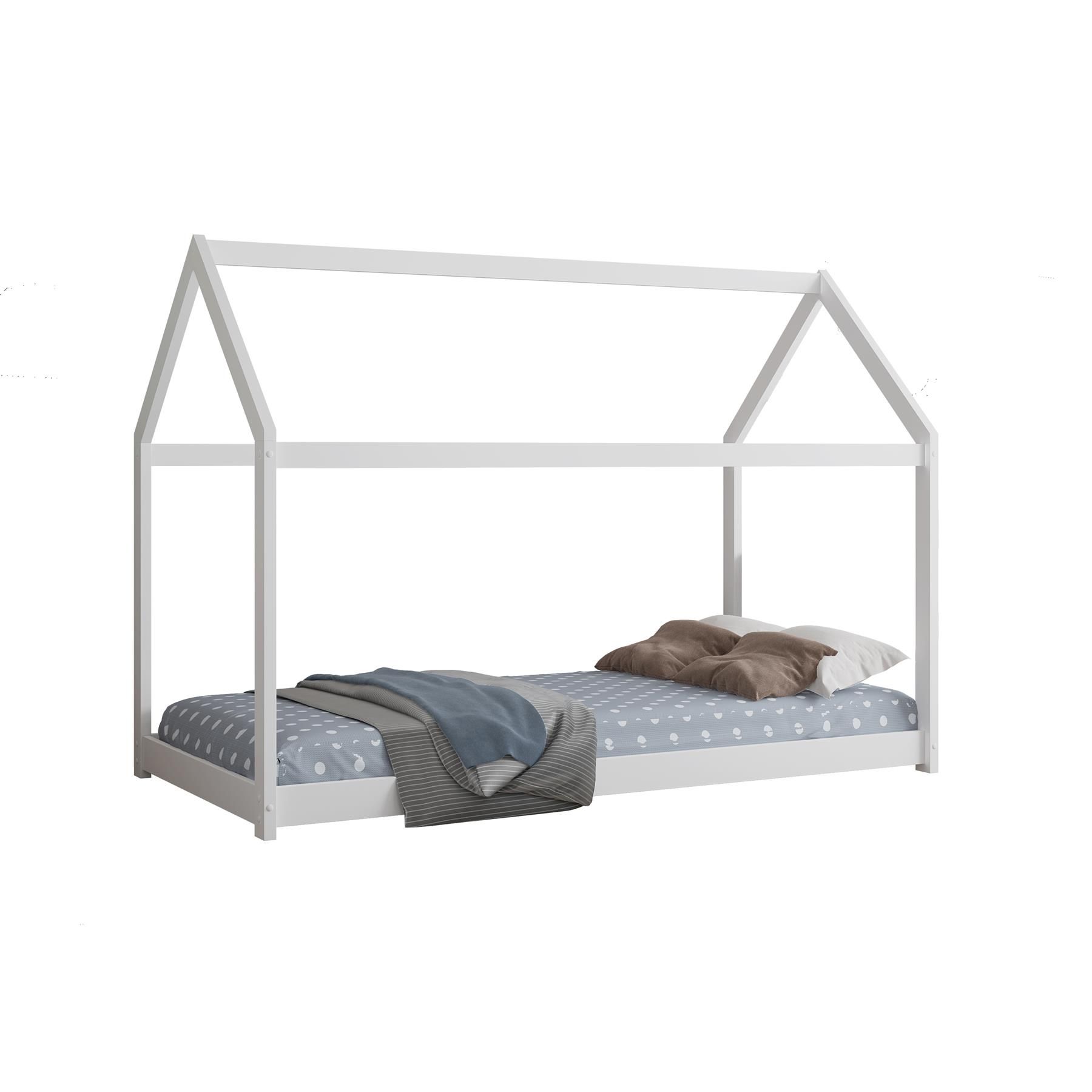 KOSY KOALA Bunk Bed Kids White 3ft Single Pine Wooden Children Bedroom Furniture