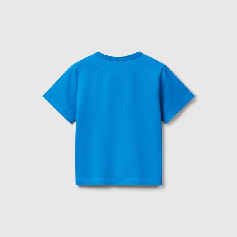 T-shirt with neon print