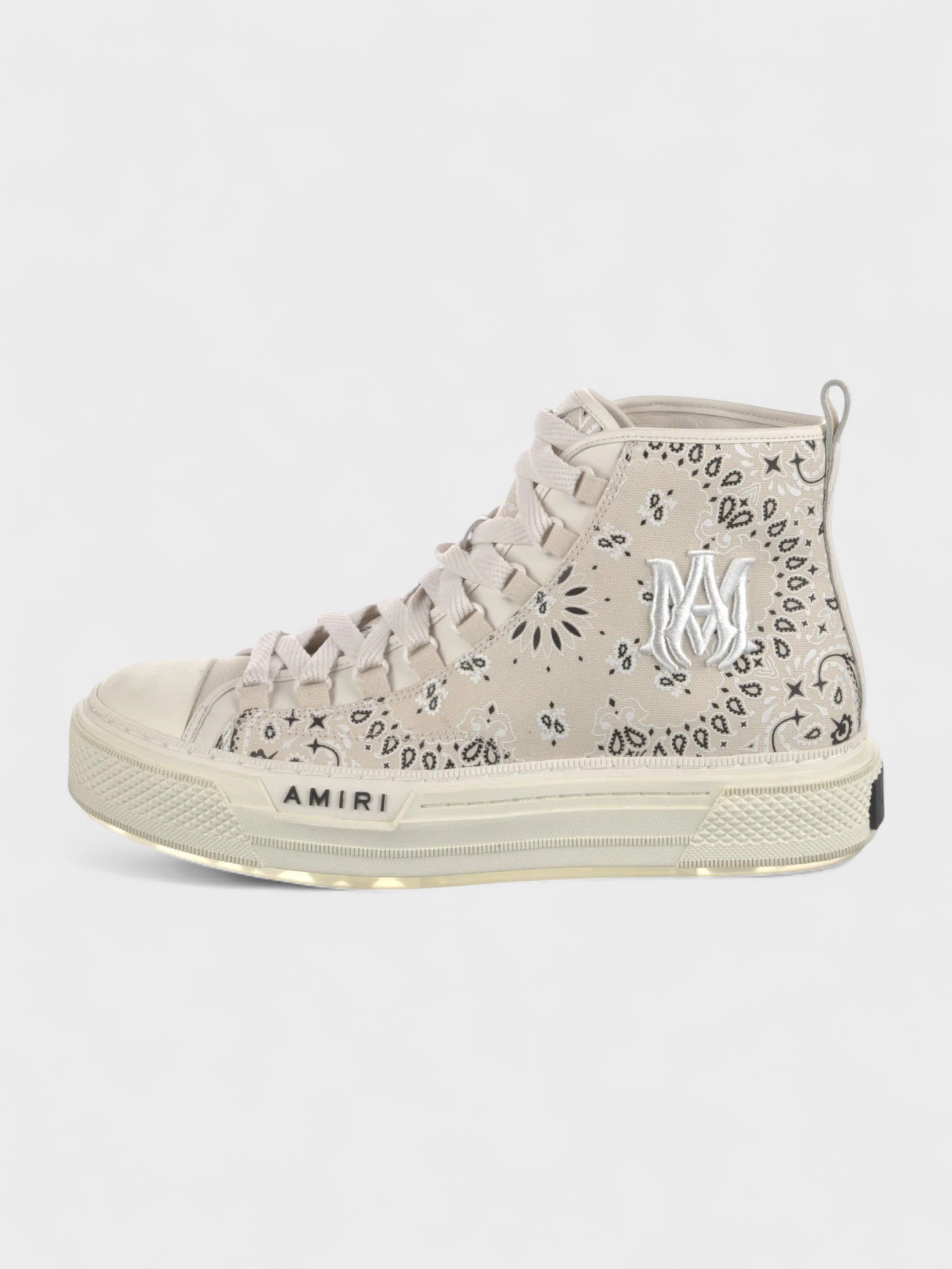 Amiri Court High Bandana Alabaster