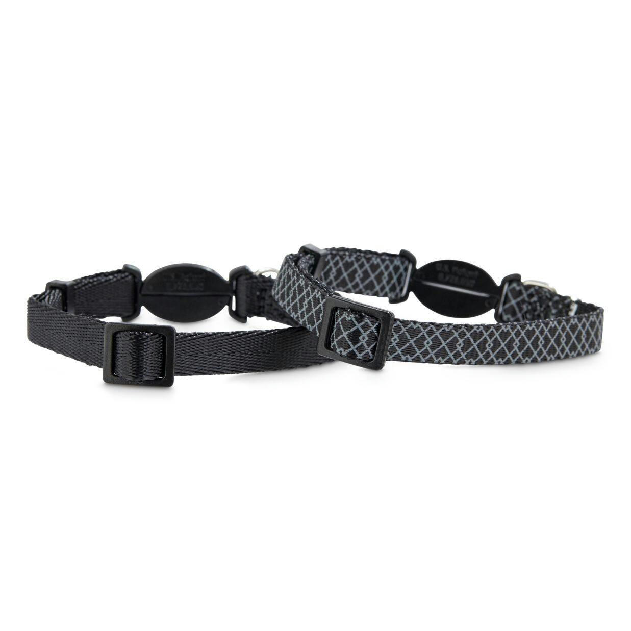 Petco Cat Collar with Removable Bow and Bell, 2-pk, Assorted Colours