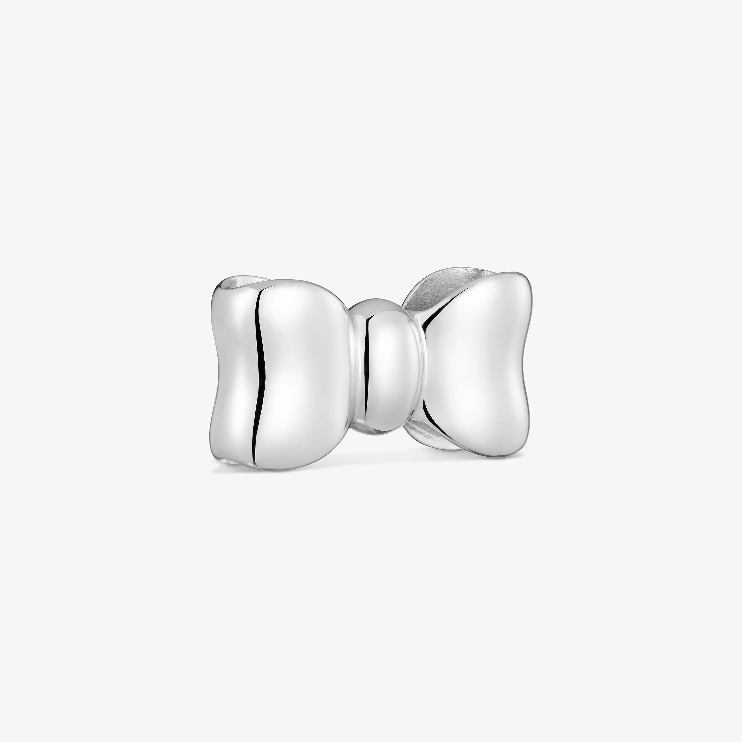 Colgante lazo de plata 25 mm TOUS Ribbon