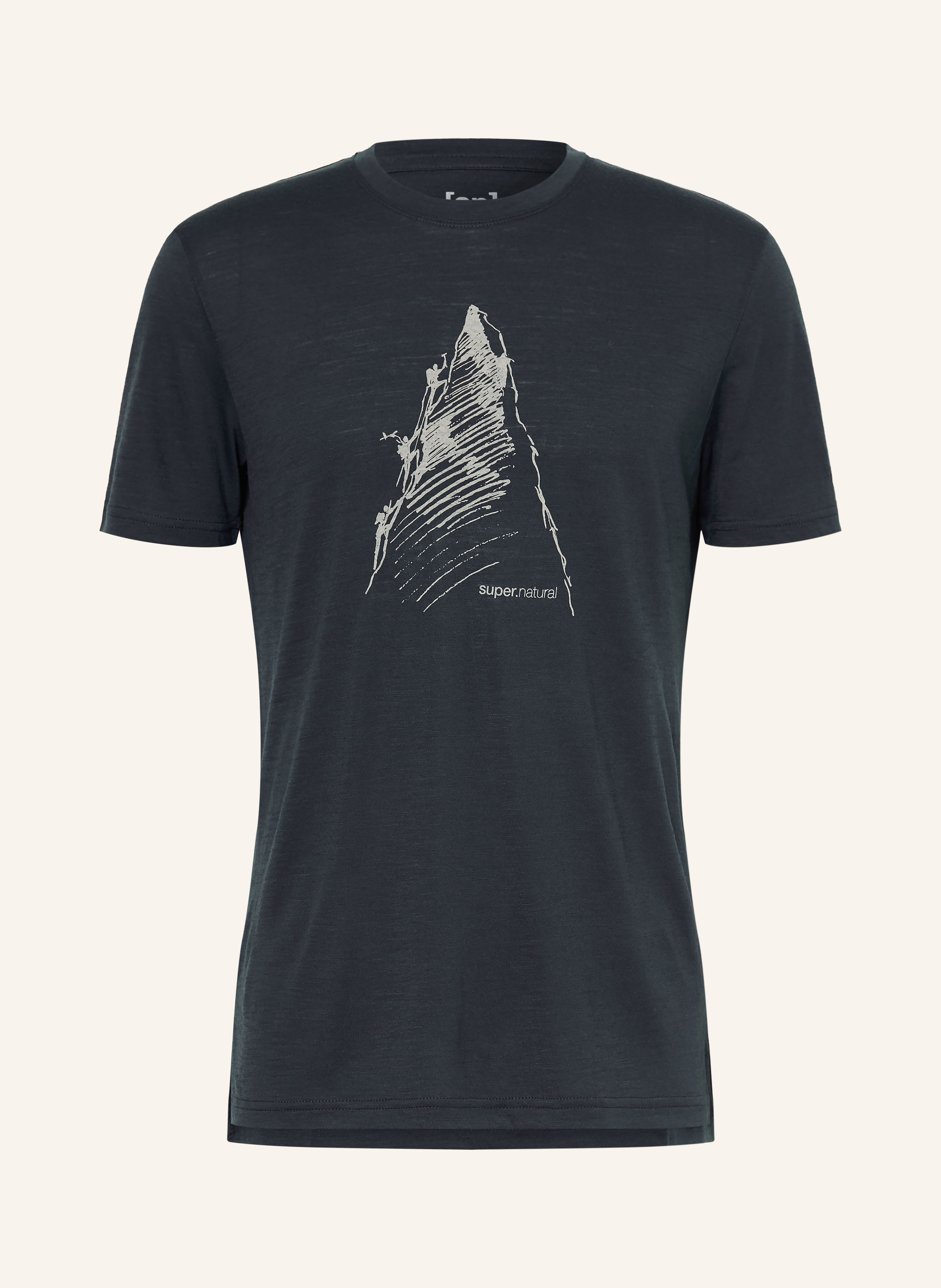 super.natural Funktionsshirt ASCENDERS mit Merinowolle